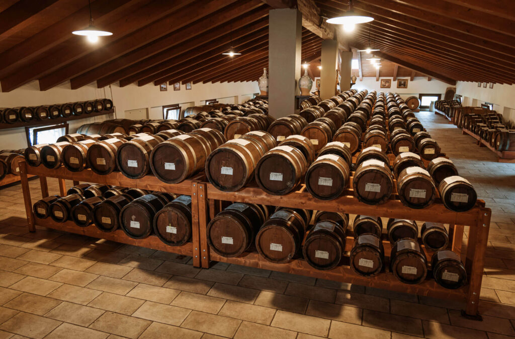 produzione aceto balsamico tradizionale di modena DOP acetaia marchi
