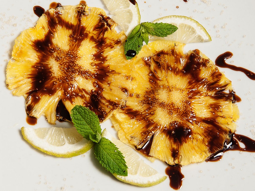 fettine ananas e aceto