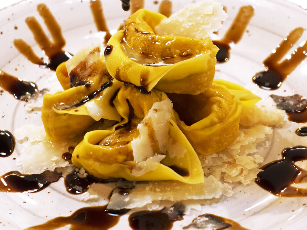 Ricetta tortelloni di zucca e aceto balsamico tradizionale di modena dop extravecchio