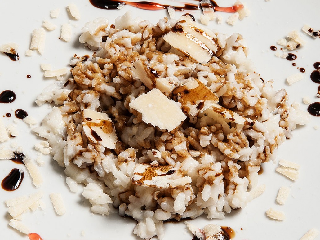 risotto all'aceto balsamico di modena IGP